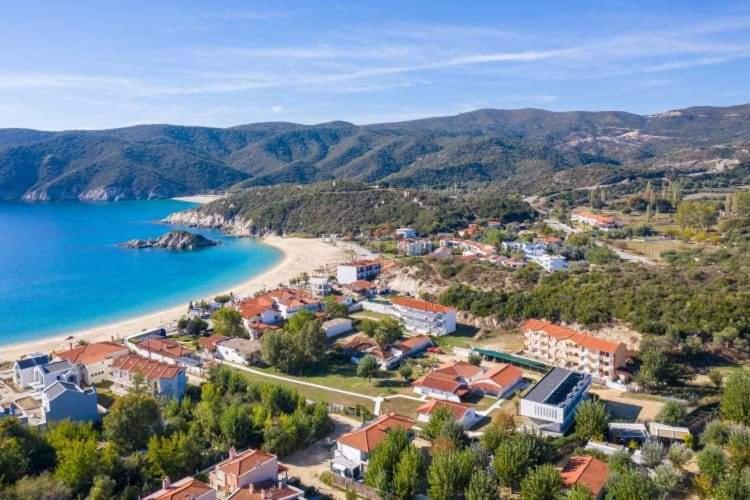 House Aggeliki Hotel คาลามิตซี ภายนอก รูปภาพ